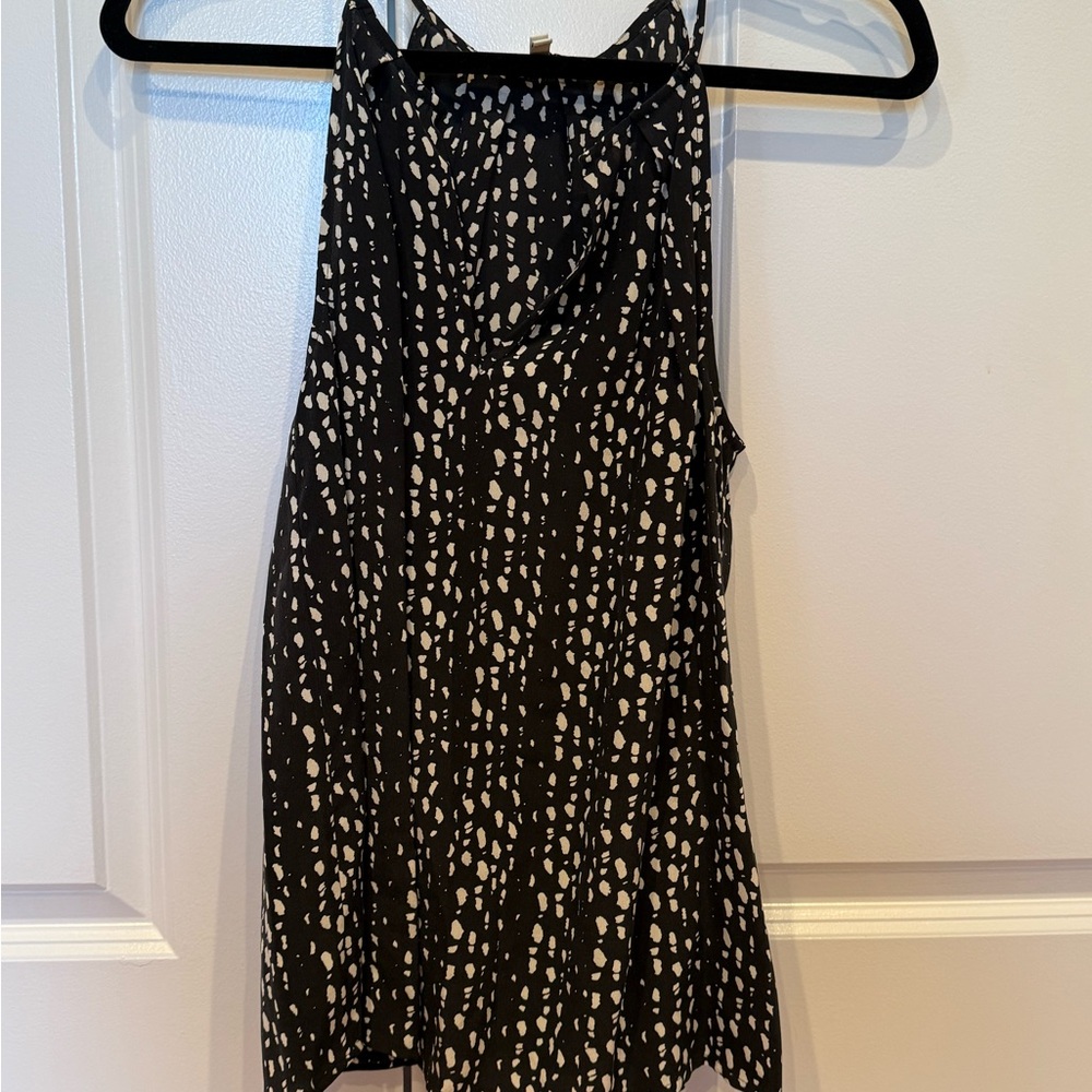 Joie Black and White Women's Sleevless Top